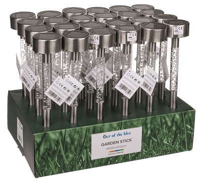 Stainless steel garden stick, water drop,