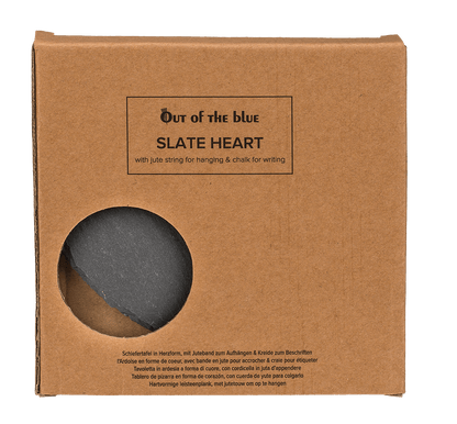Heart shaped slate board,