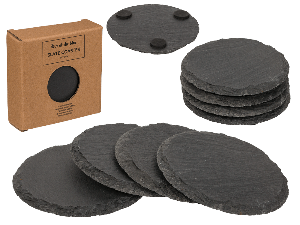 Slate coaster,