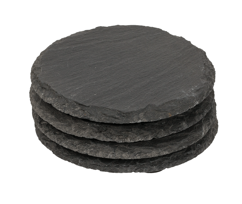 Slate coaster,