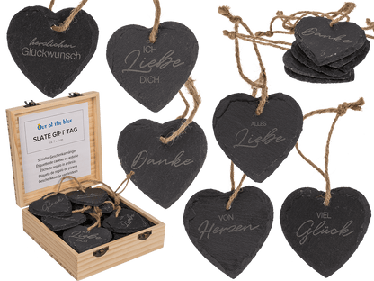 Slate gift tag,