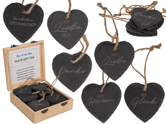 Slate gift tag,