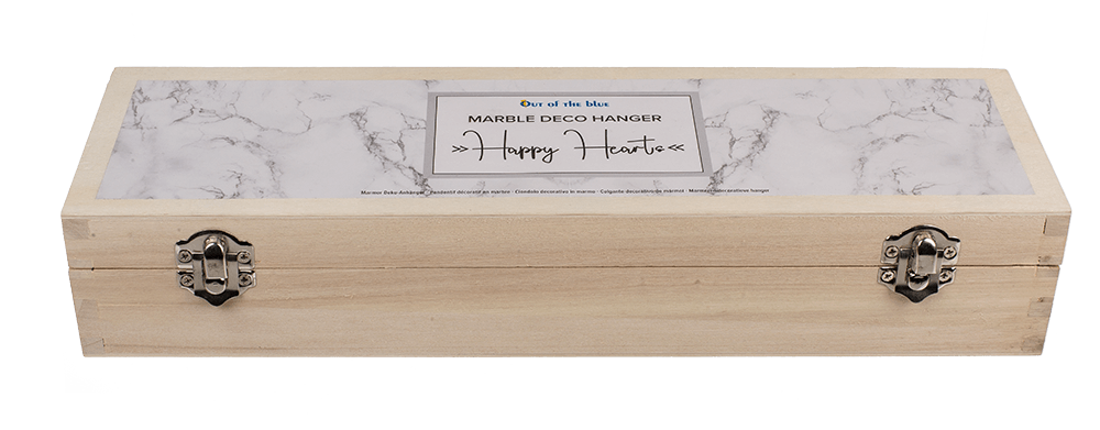 Marble hearts, Happy Hearts, for hanging,