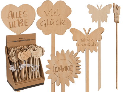 Wooden stick, Good wishes,