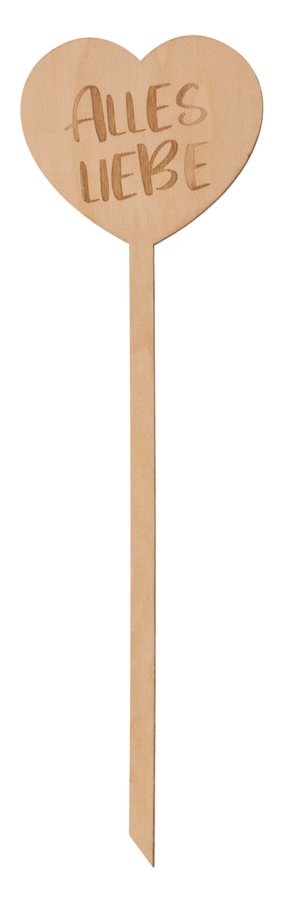 Wooden stick, Good wishes,