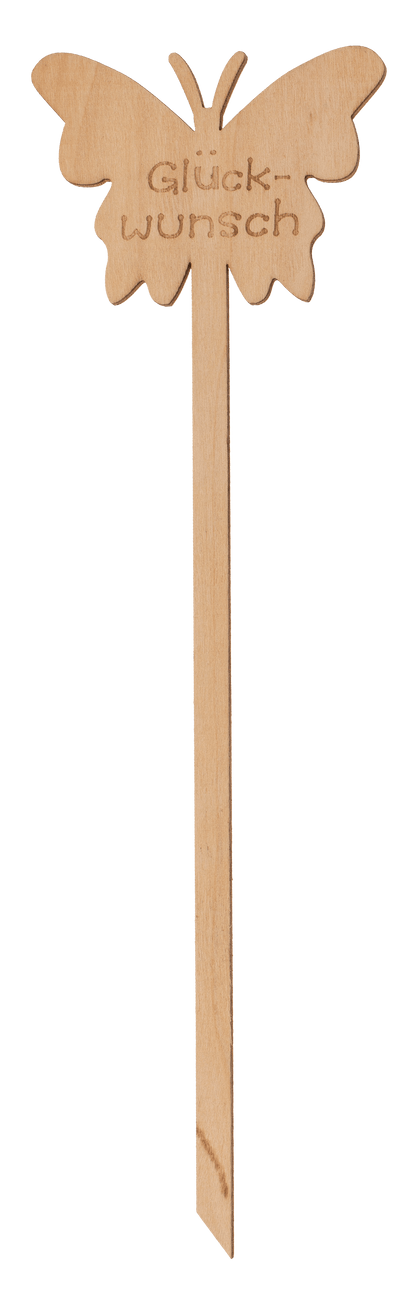 Wooden stick, Good wishes,