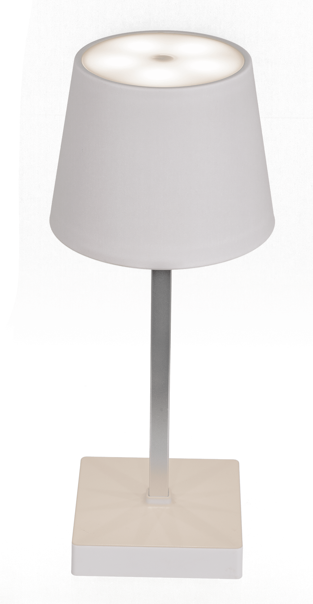 White Table lamp with LED,