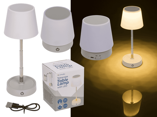 Telescope Table lamp with LED, dimmable,