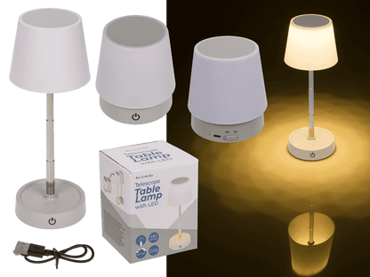Telescope Table lamp with LED, dimmable,