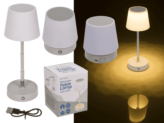 Telescope Table lamp with LED, dimmable,