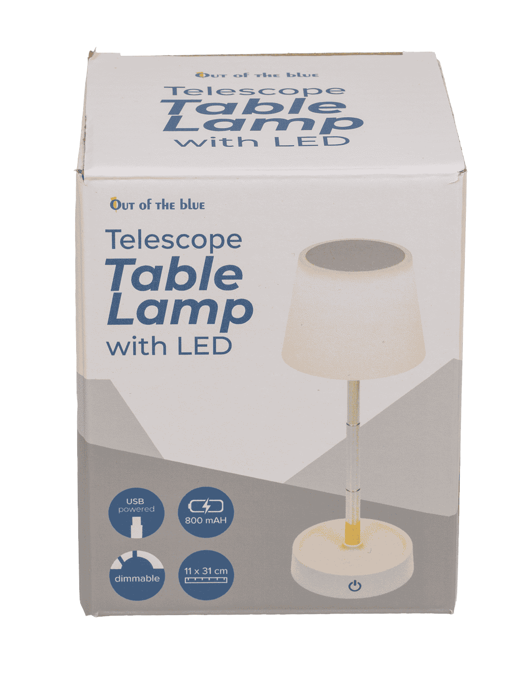 Telescope Table lamp with LED, dimmable,