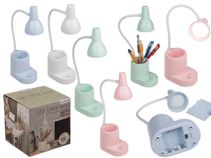 LED Table lamp with pencil pool, 36 x11 cm,