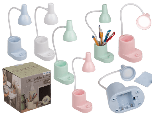 LED Table lamp with pencil pool, 36 x11 cm,