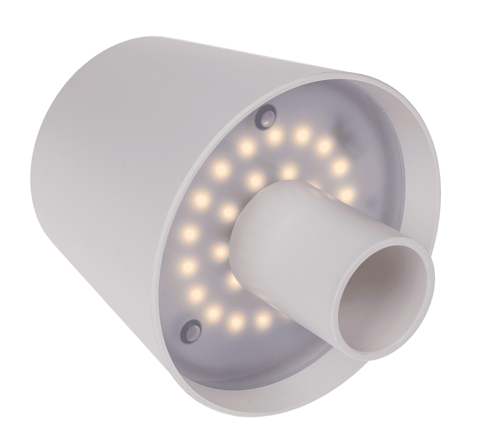 LED bottle lamp, white, 3 modes (on/off/dim.),