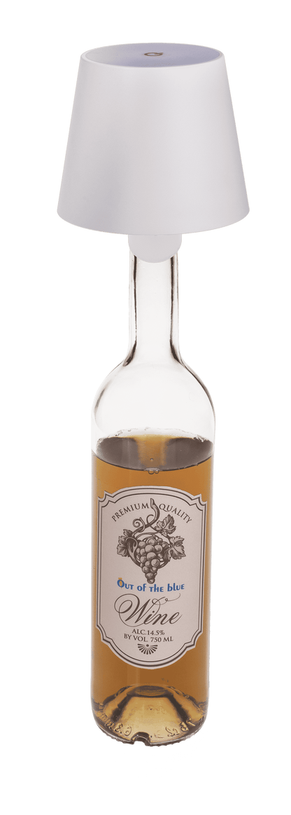 LED bottle lamp, white, 3 modes (on/off/dim.),