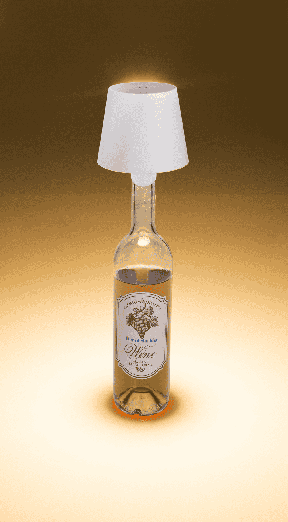 Luz LED para botellas, blanca