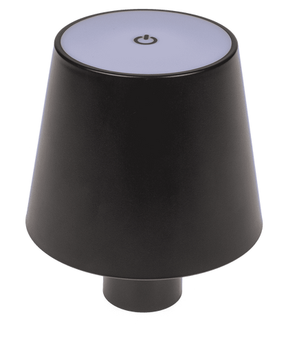 LED bottle lamp, black, 3 modes (on/off/dim.),