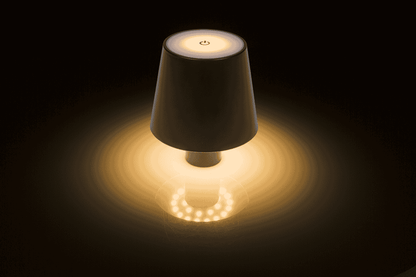 LED bottle lamp, black, 3 modes (on/off/dim.),