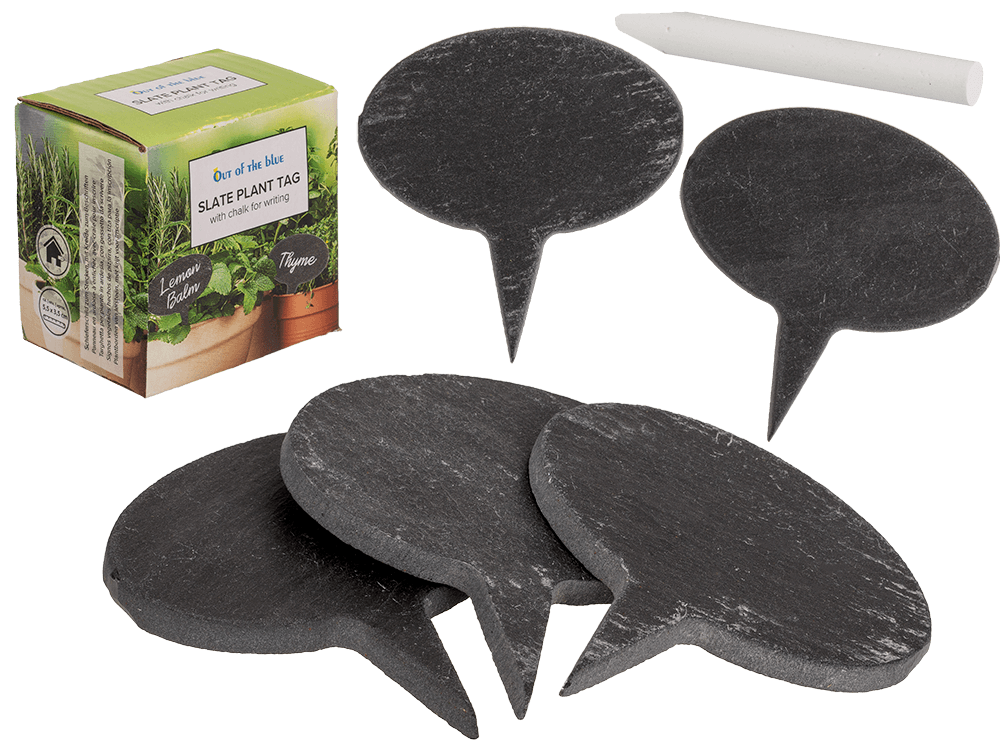 Oval plant tag for sticking,