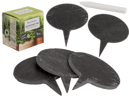 Oval plant tag for sticking,