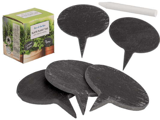 Oval plant tag for sticking,