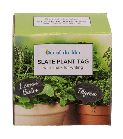 Oval plant tag for sticking,