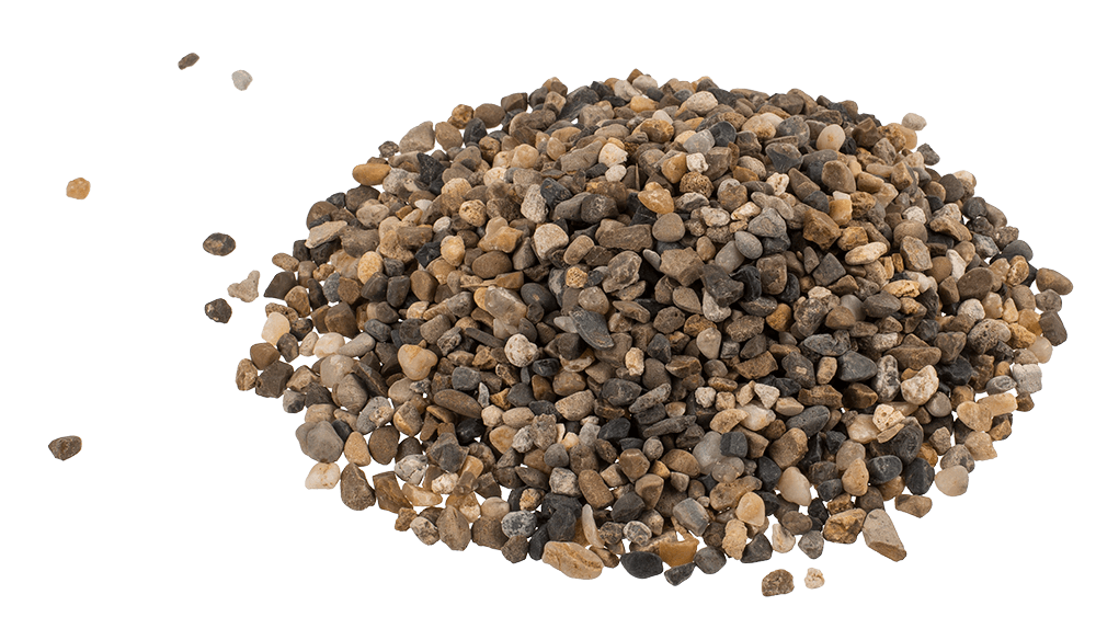 Decoration river stones, ca. 4 - 6 mm,