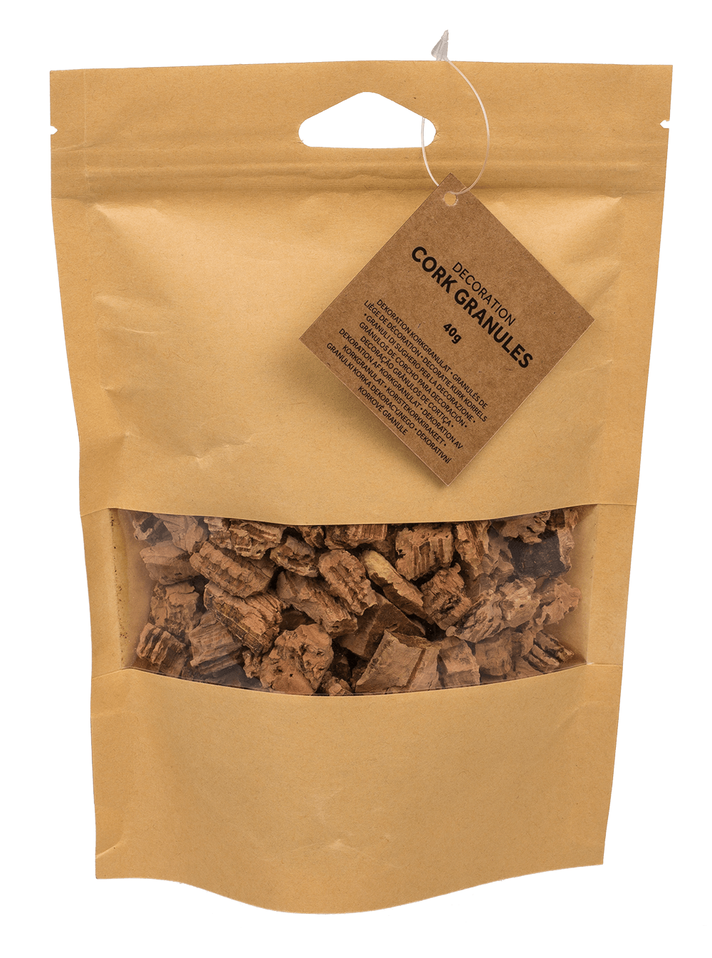 Decoration corc granulat, D: ca. 1-2 cm mixed