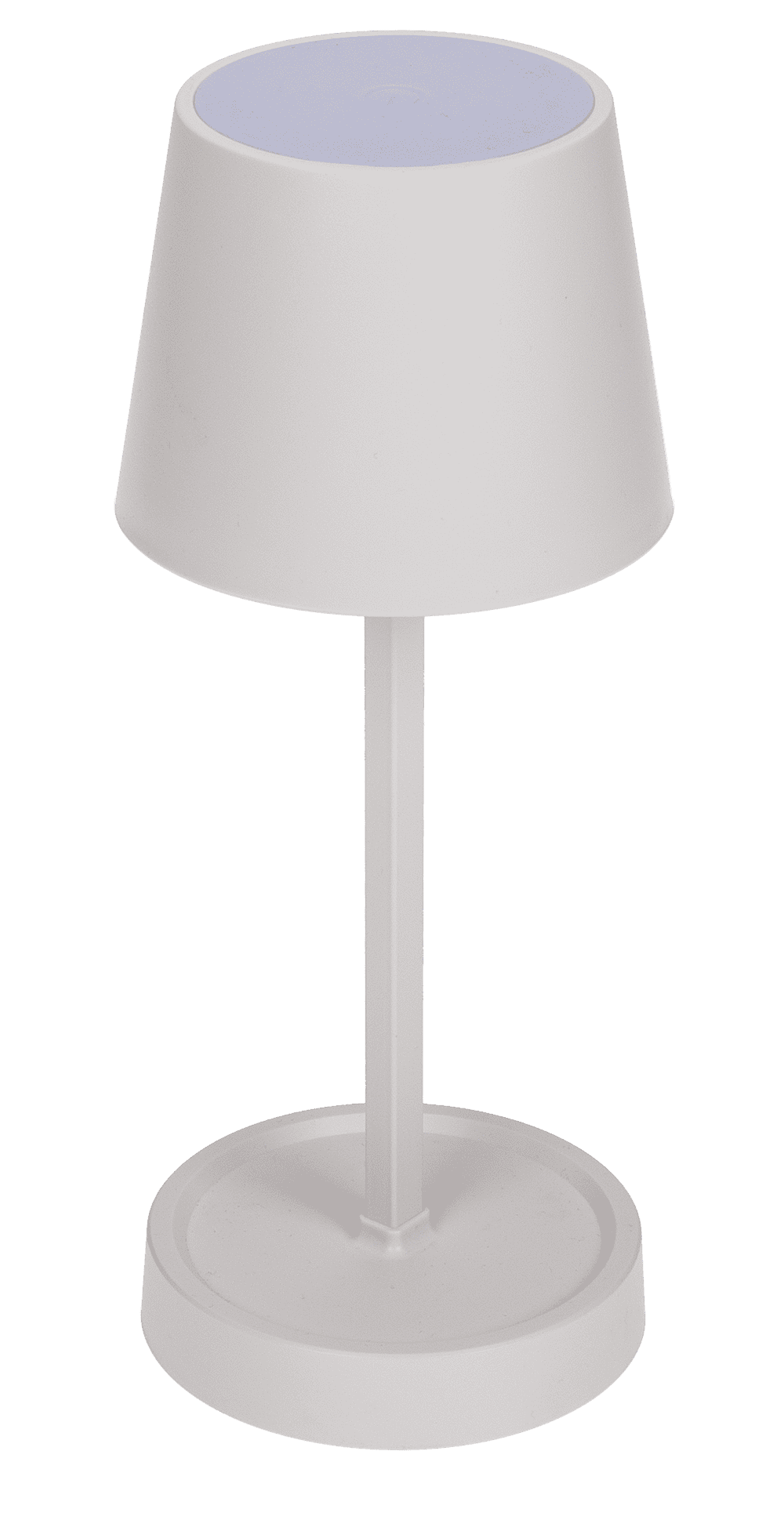 White Table lamp with LED,