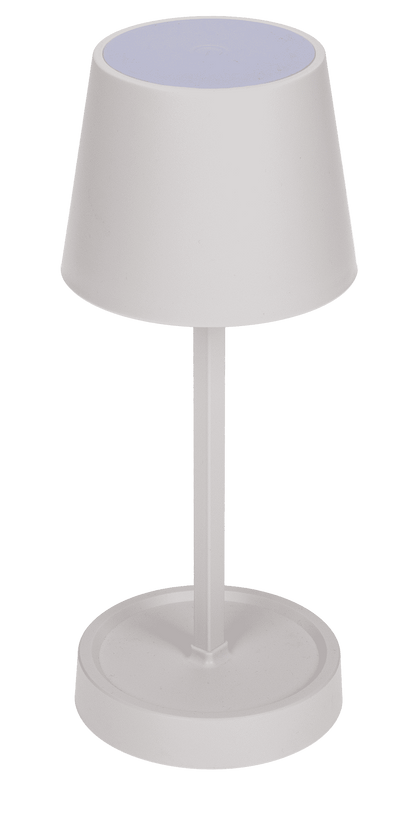 White Table lamp with LED,