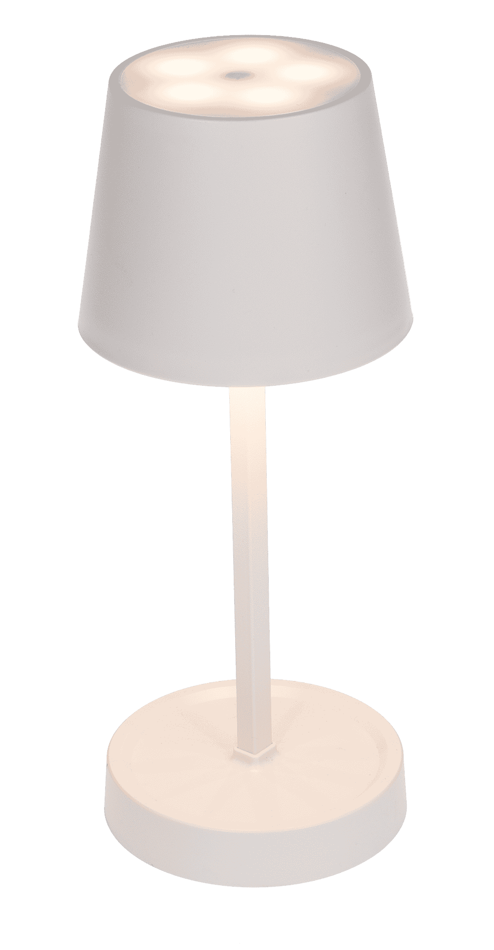 White Table lamp with LED,