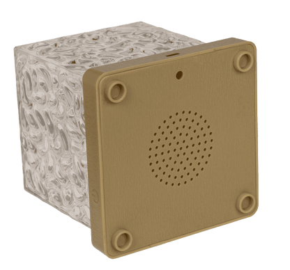 Acrylic lamp, Waves, 11.5 x 11.5 x 11.5 cm,