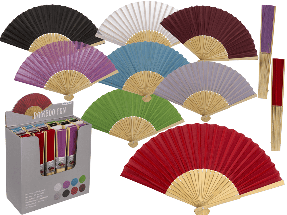 Bamboo Fan, Uni Colors,