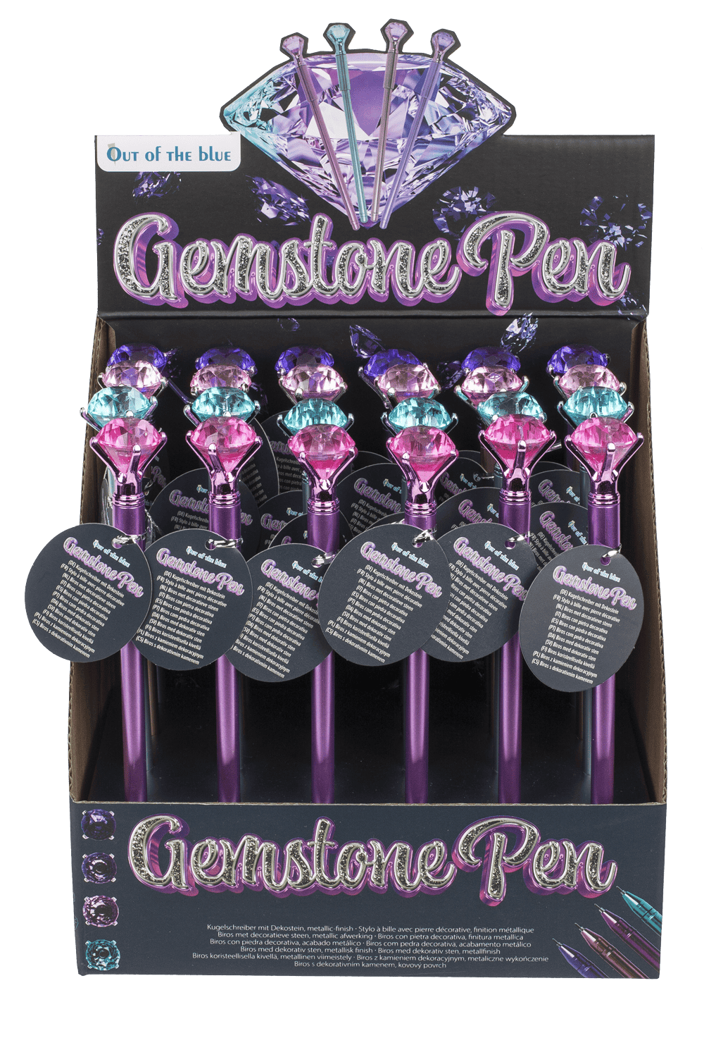 Pen, metallic finish,