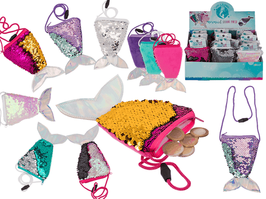 Sequin Purse, Mermaid,