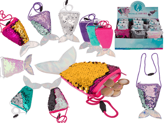 Sequin Purse, Mermaid,