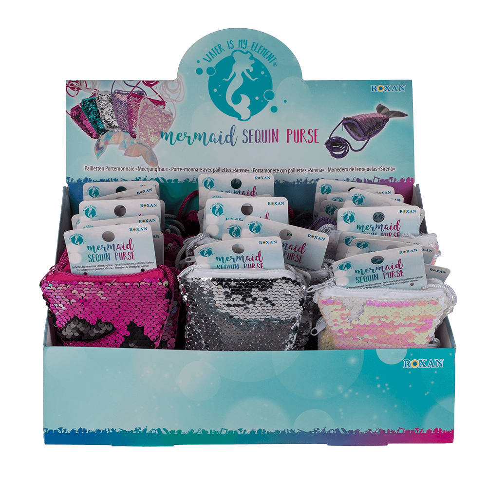 Sequin Purse, Mermaid,