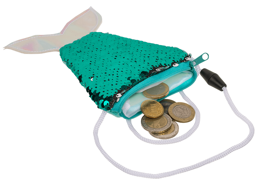 Sequin Purse, Mermaid,