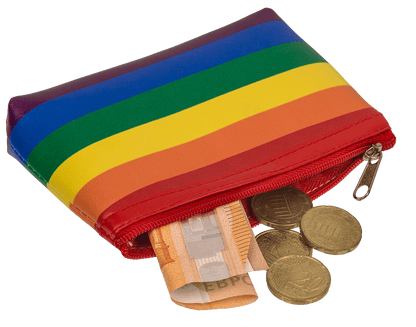 Purse, Pride, ca. 13 x 9 cm,