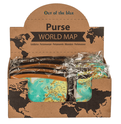 Purse, Worldmap,