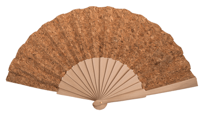 Wooden Fan, cork,