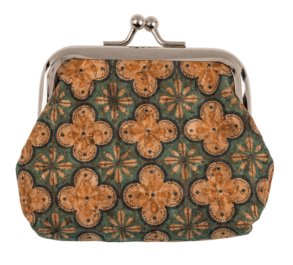 Cork purse, Mandala,