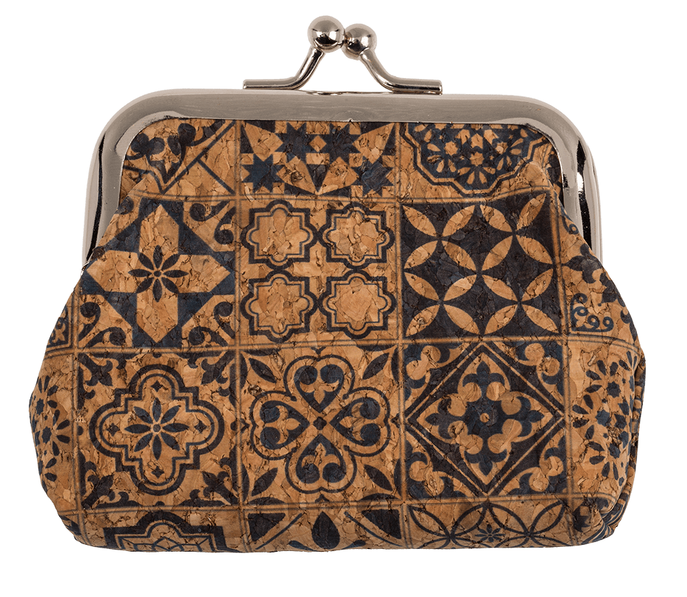 Cork purse, Mandala,