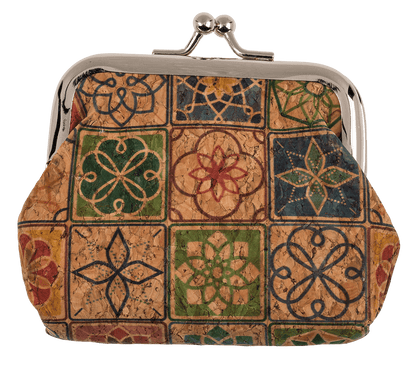 Cork purse, Mandala,