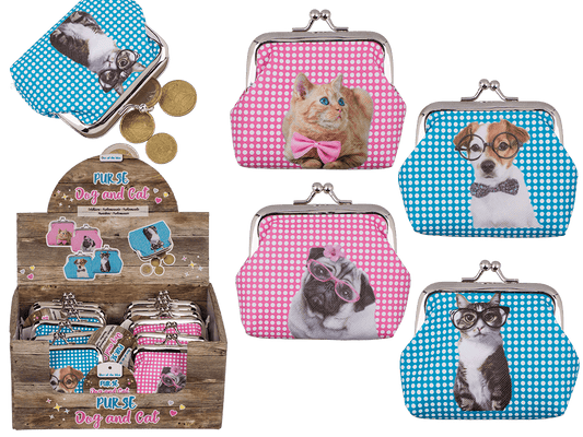 PVC Purse, dog & cat,