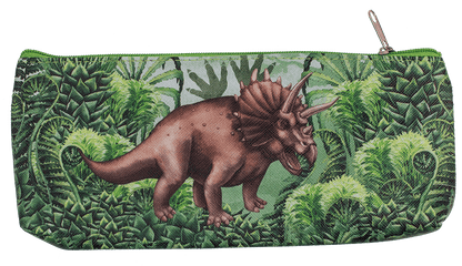 Plastic pouch with zipper, Dinosaur,