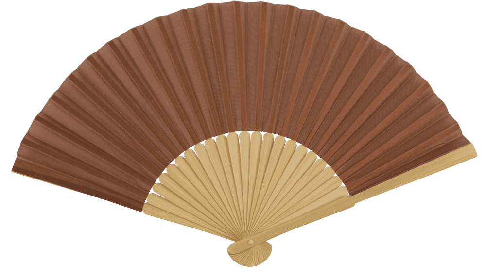 Fan, Natural, 21 cm, bamboo,