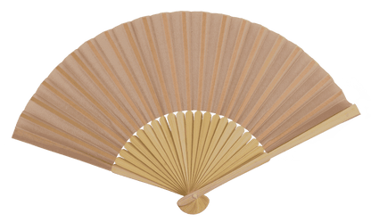 Fan, Natural, 21 cm, bamboo,