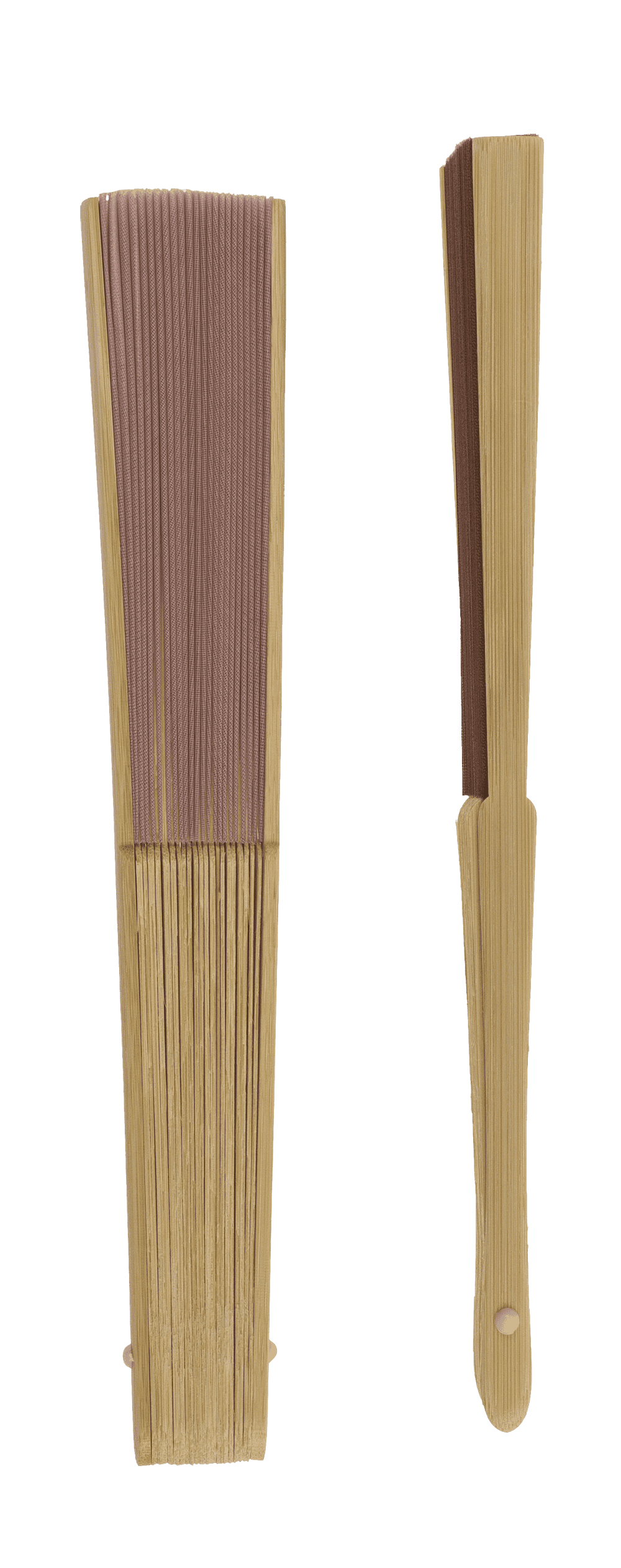 Fan, Natural, 21 cm, bamboo,