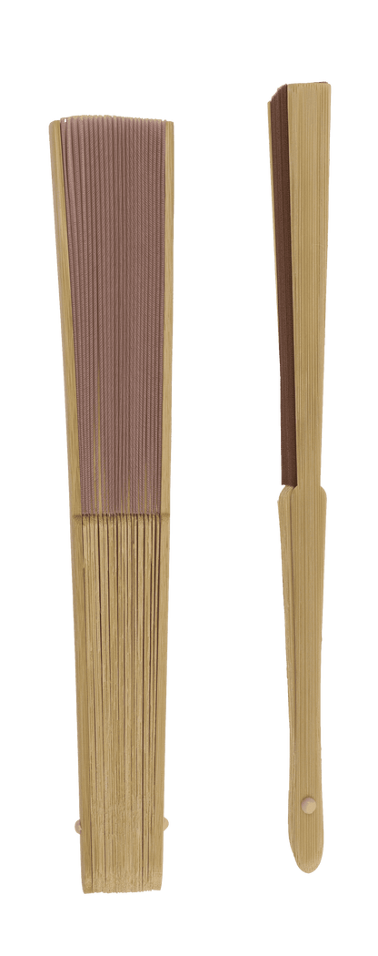 Fan, Natural, 21 cm, bamboo,
